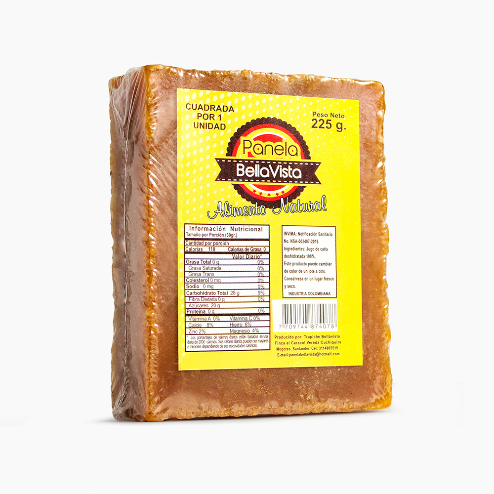 Panela cuadrada 450 g