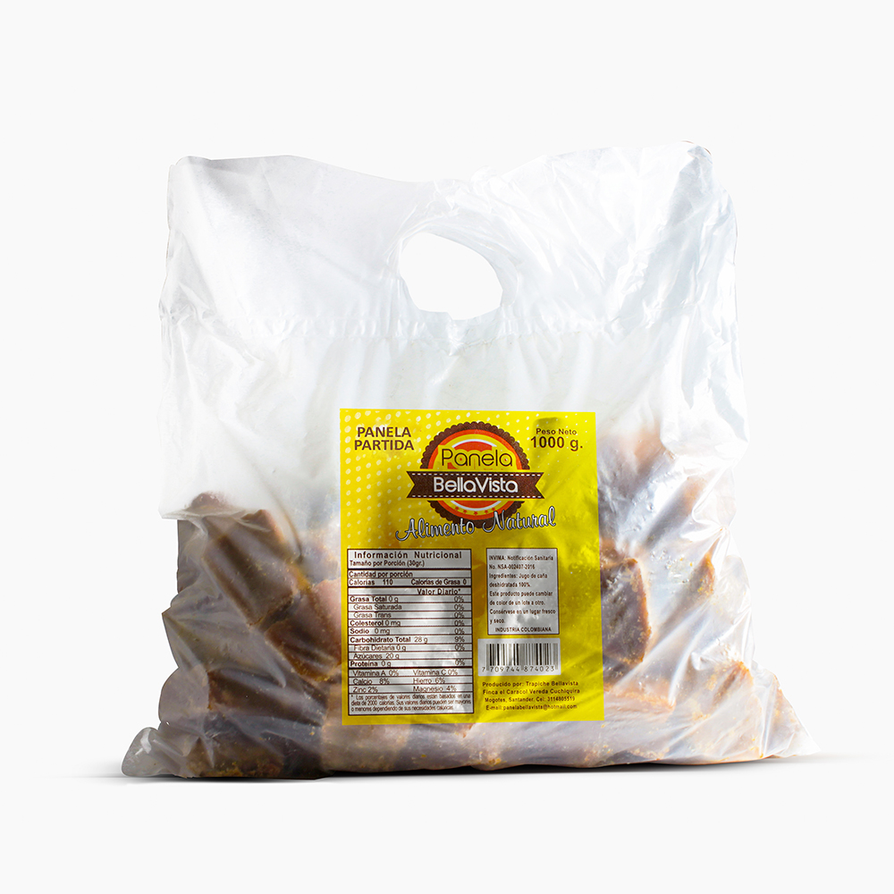 Panela partida 1000 g